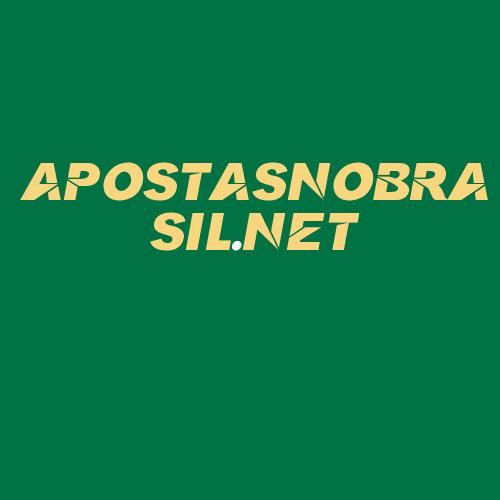 Logo da APOSTASNOBRASIL.NET